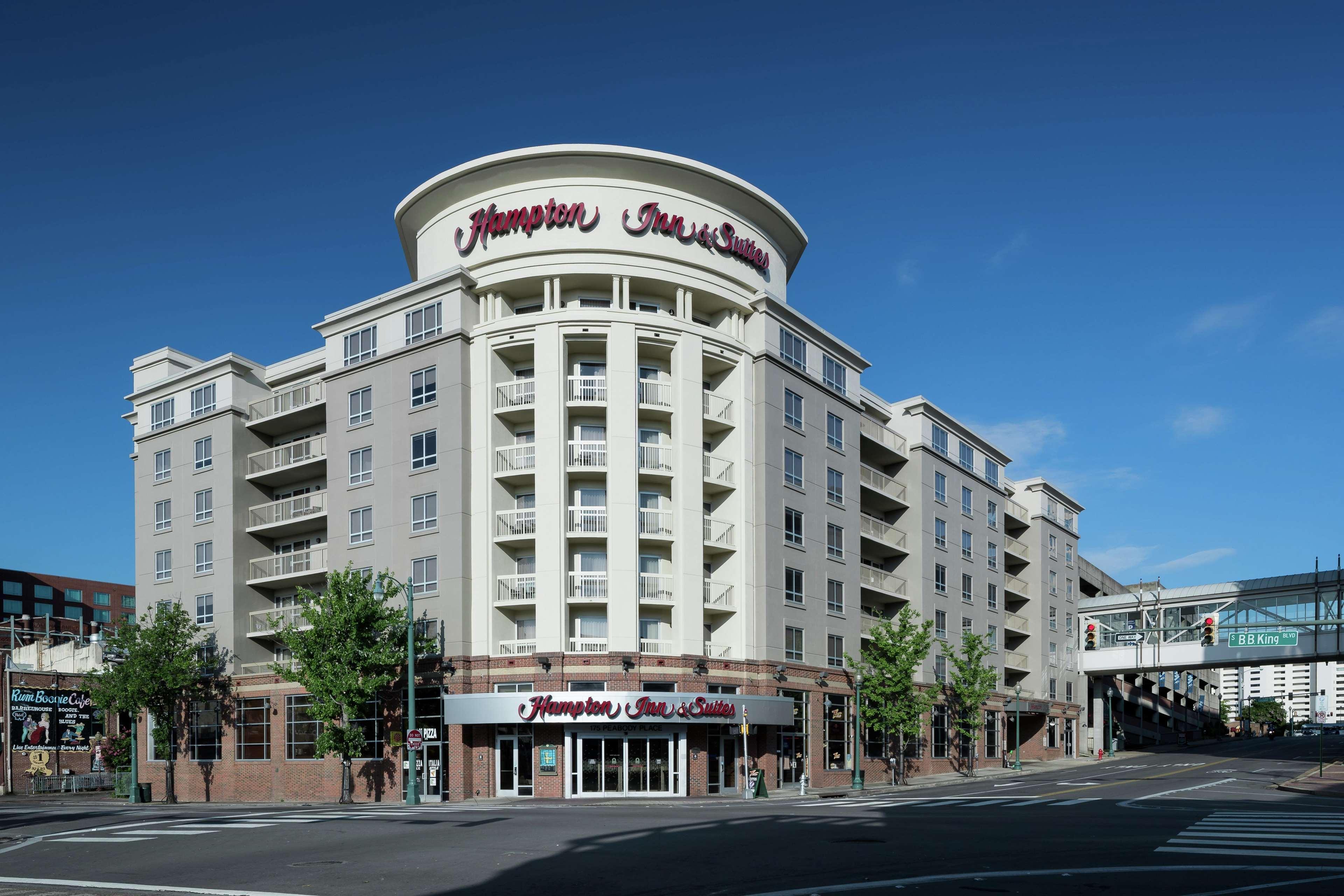 Hampton Inn & Suites Memphis-Beale Street Exterior foto