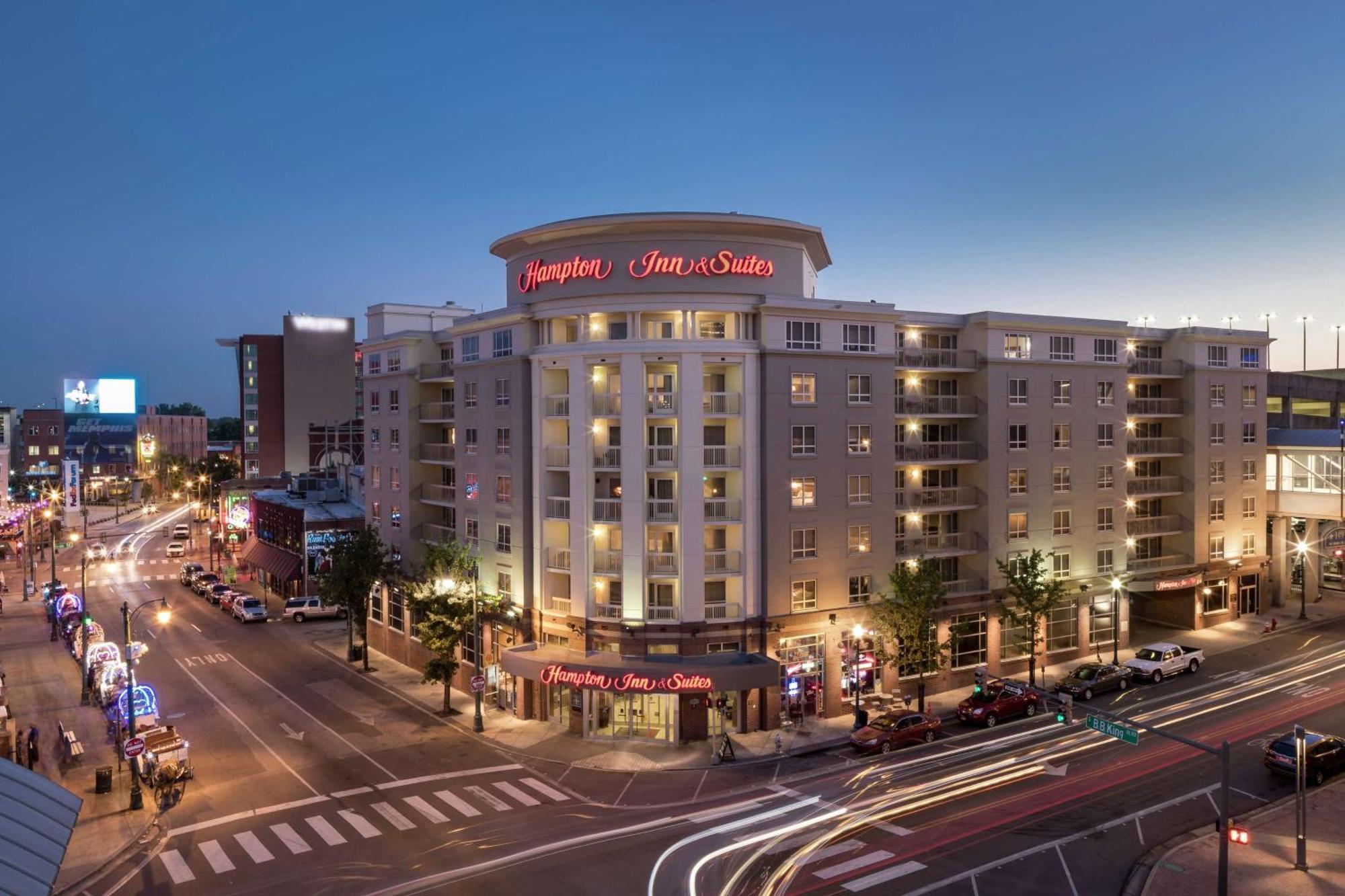 Hampton Inn & Suites Memphis-Beale Street Exterior foto