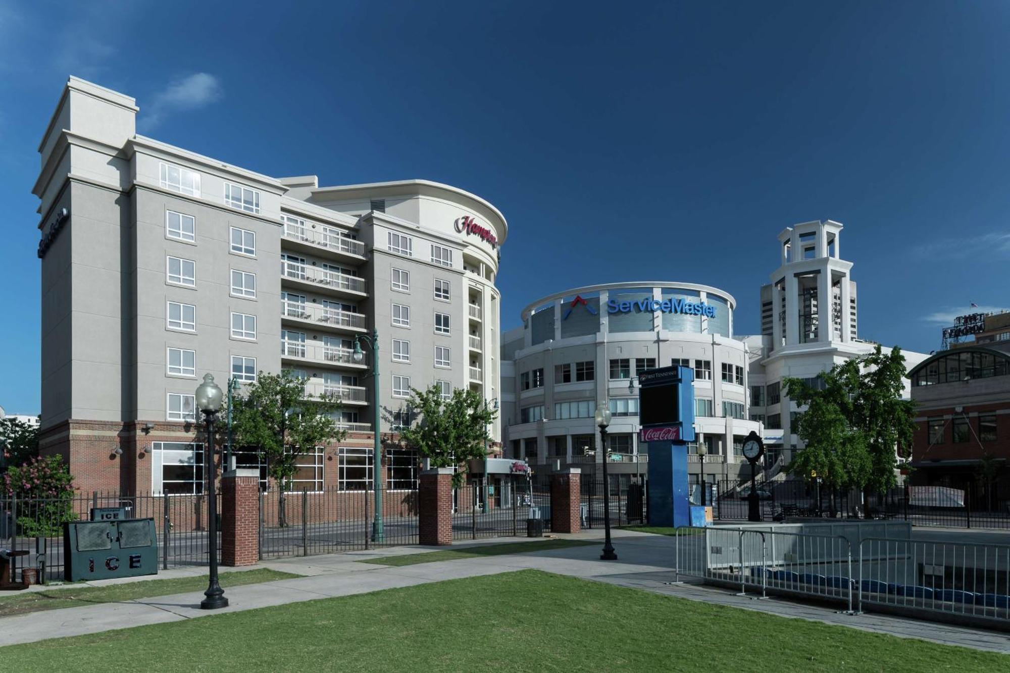 Hampton Inn & Suites Memphis-Beale Street Exterior foto